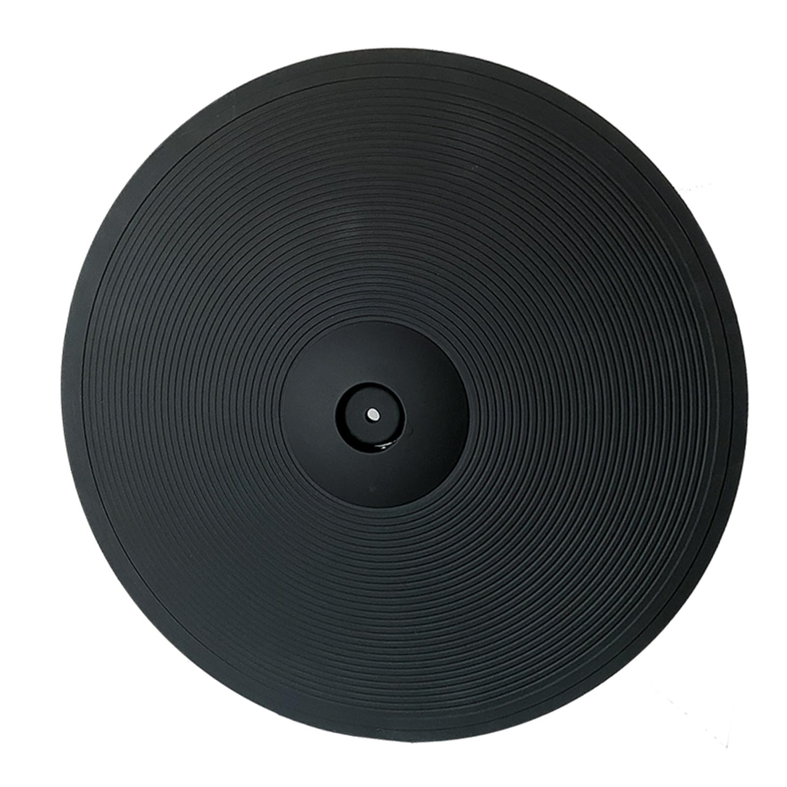 Platillos electrónicos de batería de 18 pulgadas, platillos de tres disparos y Ding para mejorar el sonido y el rendimiento en la producción musical