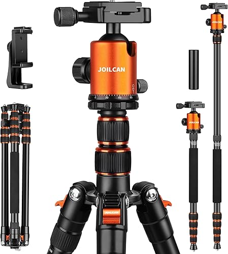 Trípode resistente de 8085 pulgadas para cámara y teléfono, trípode monopie de cámara de 85 pulgadas, binoculares DSLR, videocámaras de alcance de