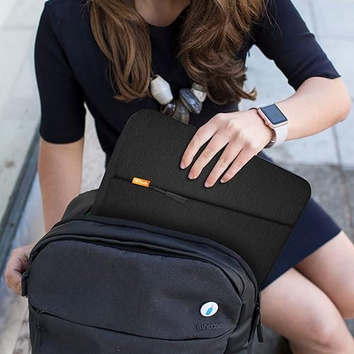 Vista 13 de JETech Funda para laptop para MacBook Pro de 16 pulgadas (M4, M3, M2, M1, 2019-2024), funda impermeable con bolsillo, compatible con portátiles