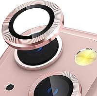 Vista 7 de CloudValley Protector de lente de cámara diseñado para iPhone 13/13 Mini, película protectora de vidrio templado, cubierta de lente de cámara