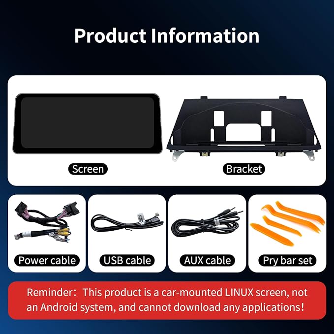 Pantalla táctil 12.3 pulgadas con CarPlay inalámbrico para BMW 5 F10/F11 miniatura 8