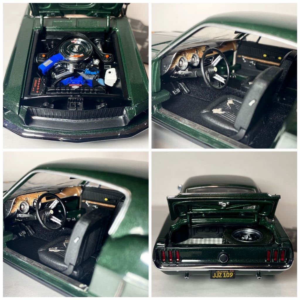 Amazon | 1/24 STEVE McQUEEN BULLITT 1968 MUSTANG GT 1of6800