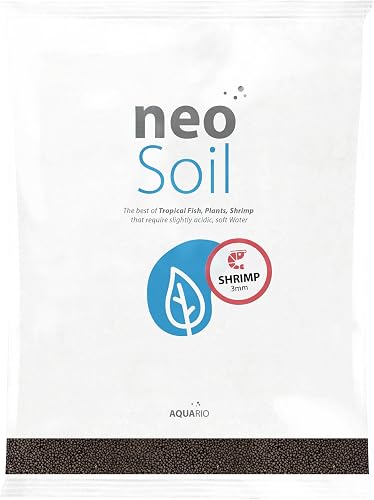 AQUARIO Neo Soil Shrimp 8L Volcanic Aquasoil Substrate with Humic Acid for Planted Tanks