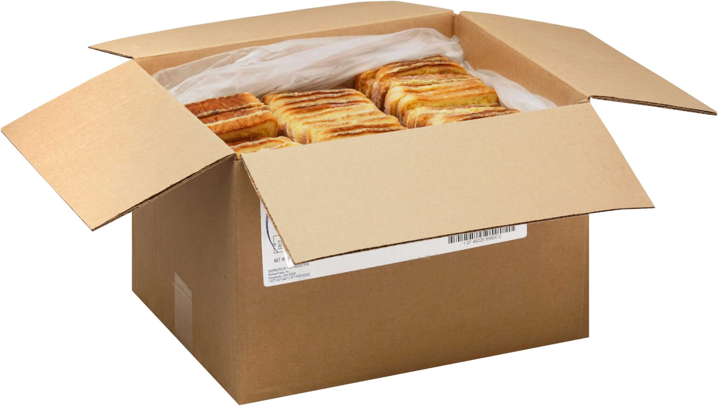 Papettis Cinnamon Swirl French Toast, 2.5 Ounce - 100 per case.