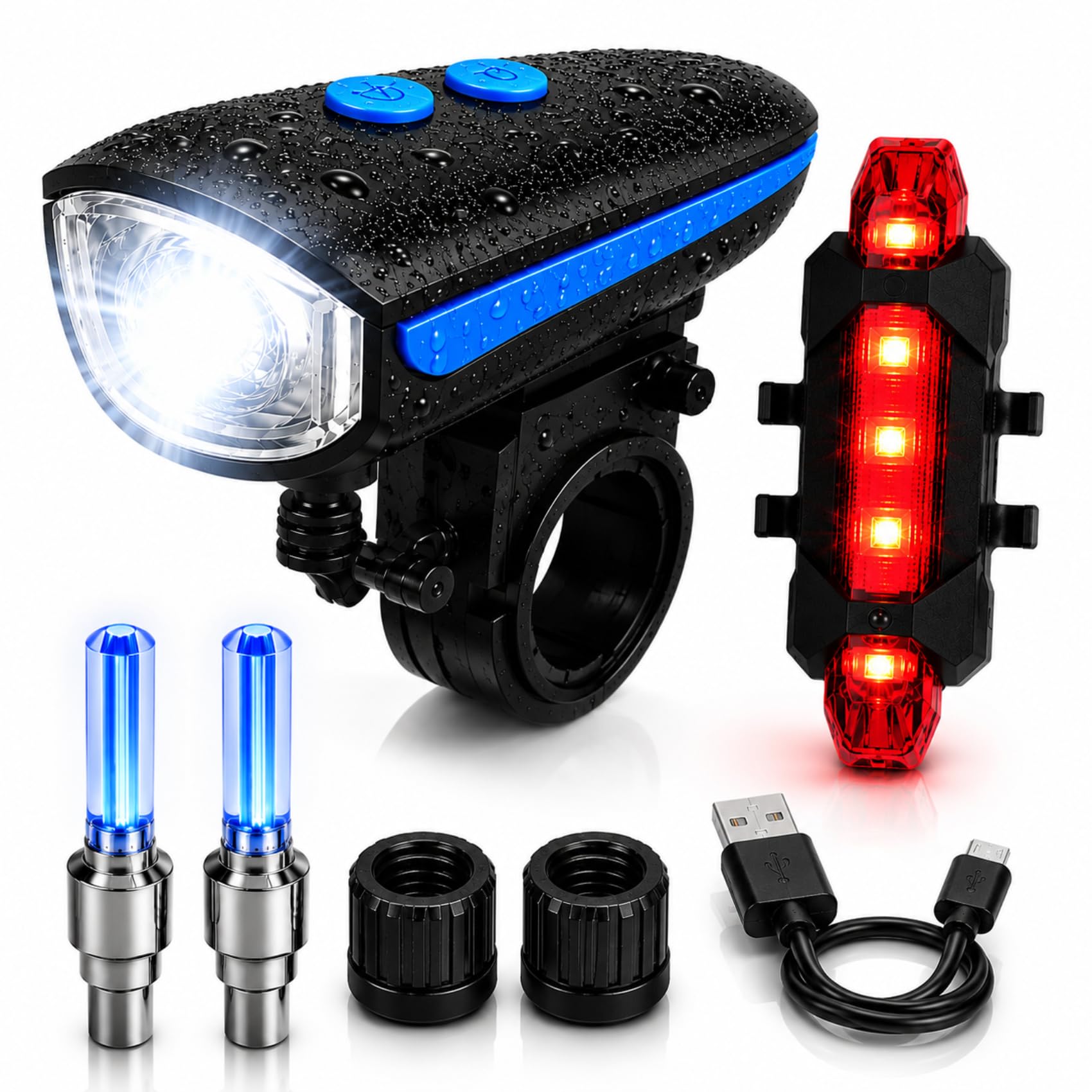 PulGos Cycle Lights with Horn - Image 1