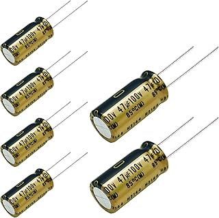 6 pcs Nichicon FG Capacitors 100V 47uf Audio Grade