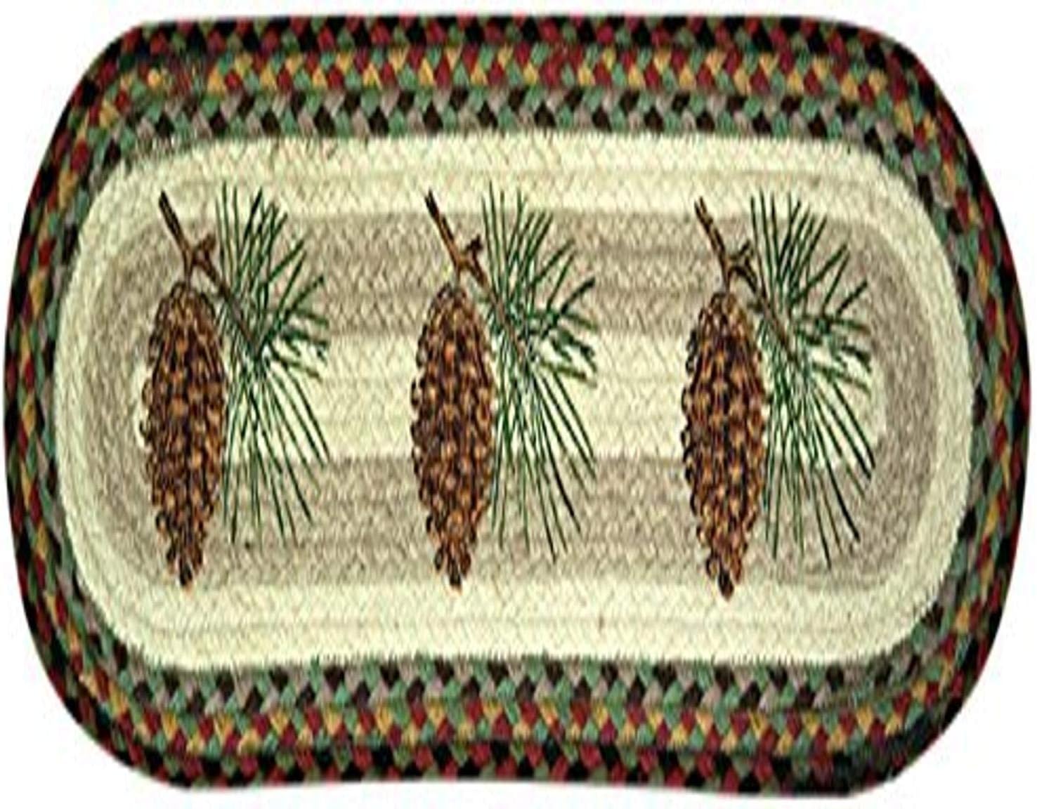 Earth Rugs Stairtread, 8.25 by 27", Burgundy