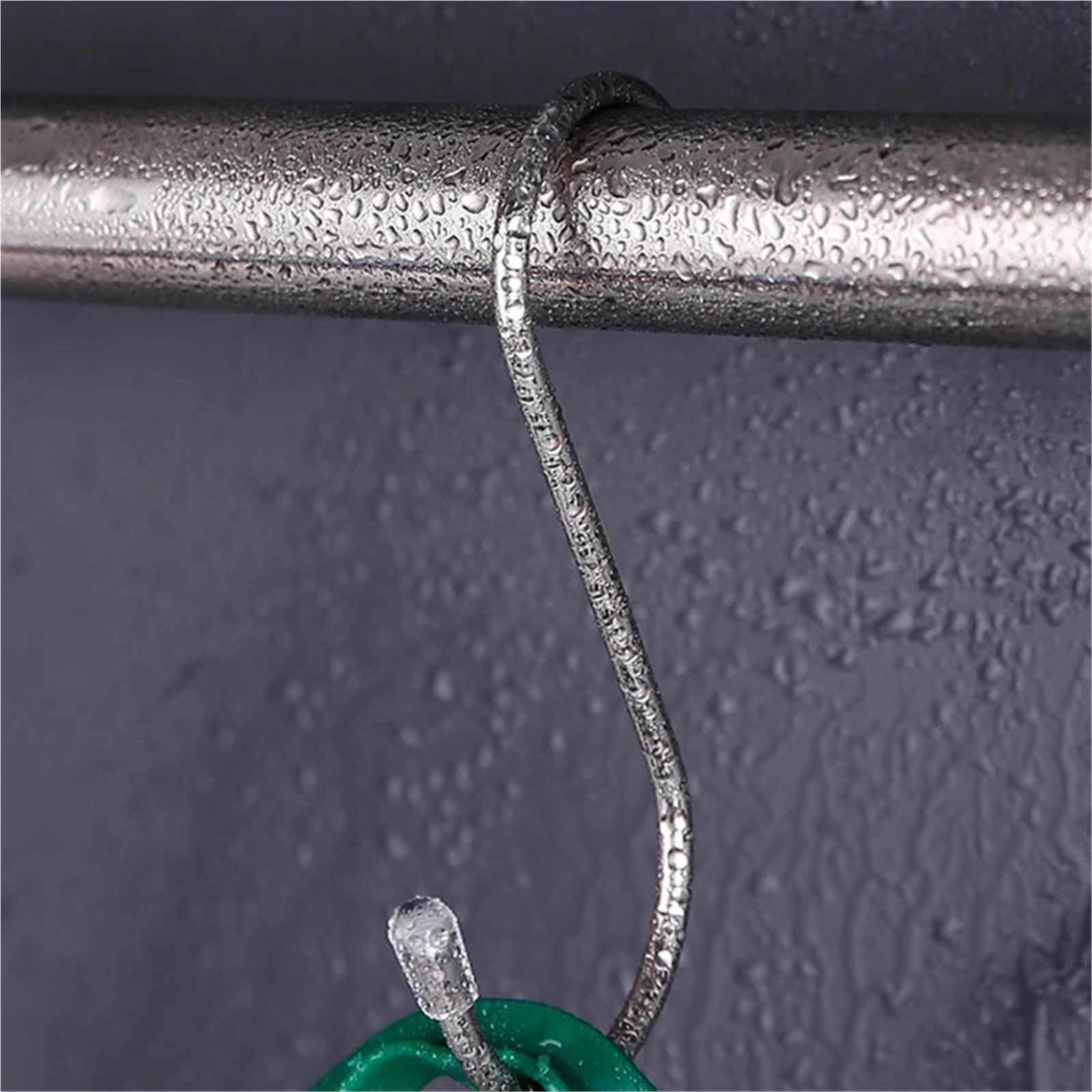 100 ganchos en forma de S acero inoxidable con punta afilada for colgar utensilios carne, ropa y carnicería, cocina repostería para Procesamiento de Carne(M)