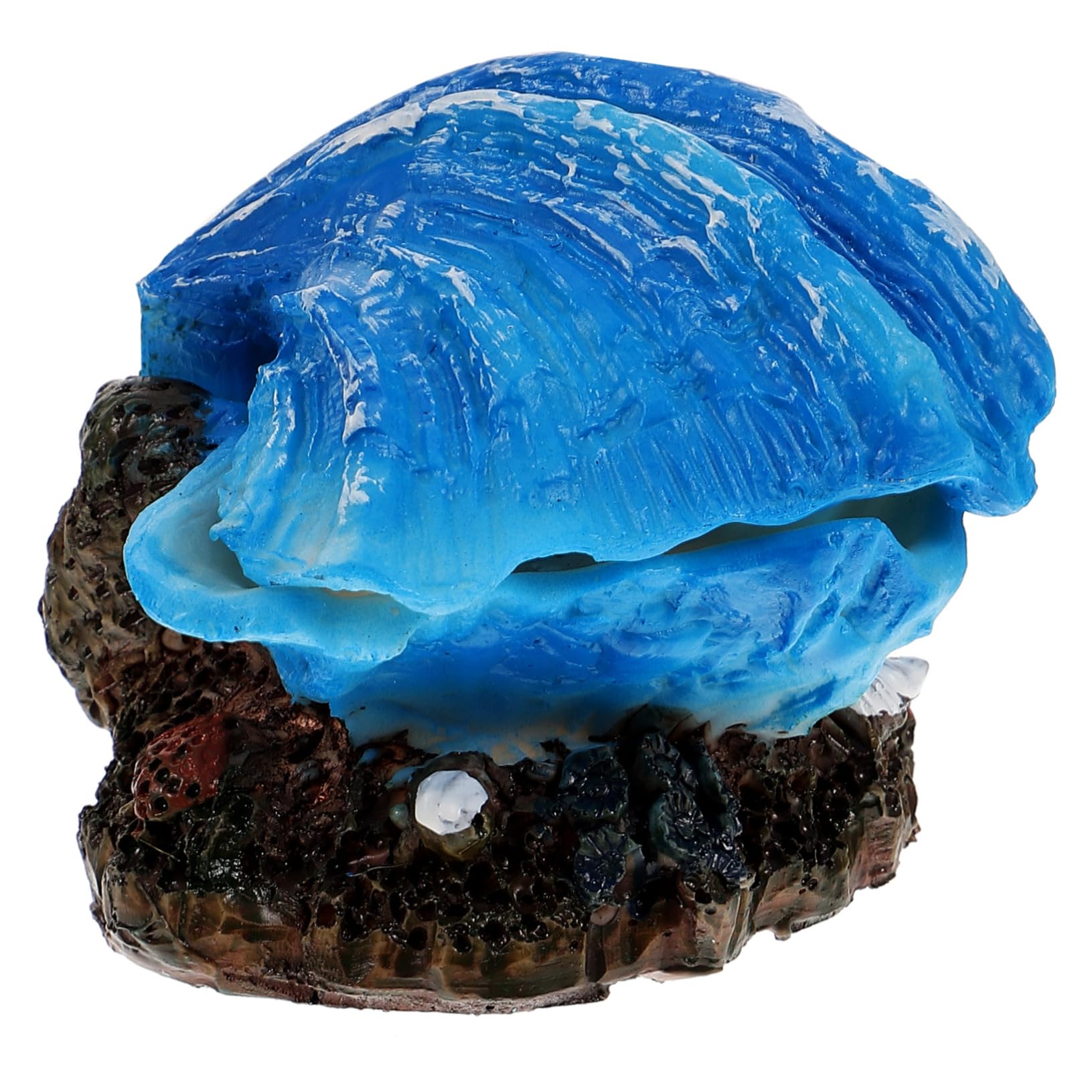 BESPORTBLE 4stücke Künstliche Deko Für Aquarien Bubble Maker Shell Mit Realistischem Design Resin Prop Für Fischversteck Und Wasserlandschaft Als Tisch Oder Bürodekoration