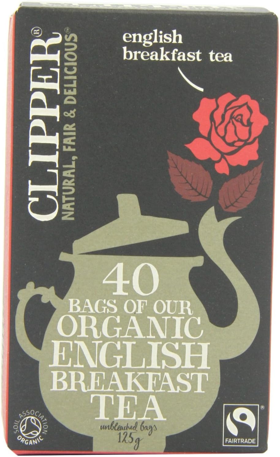 Clipper Loose Leaf English Breakfast Tea, 125 g Amazon.co.uk Grocery