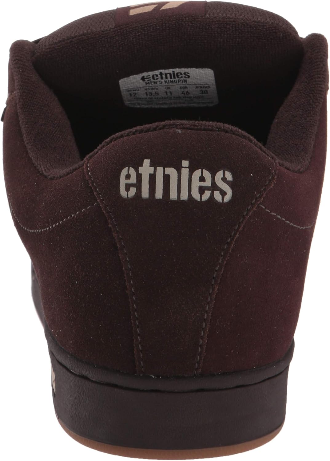 Etnies Men's Kingpin Skateboarding Trainer 40 EU Brown 204 Brown Black Tan 204
