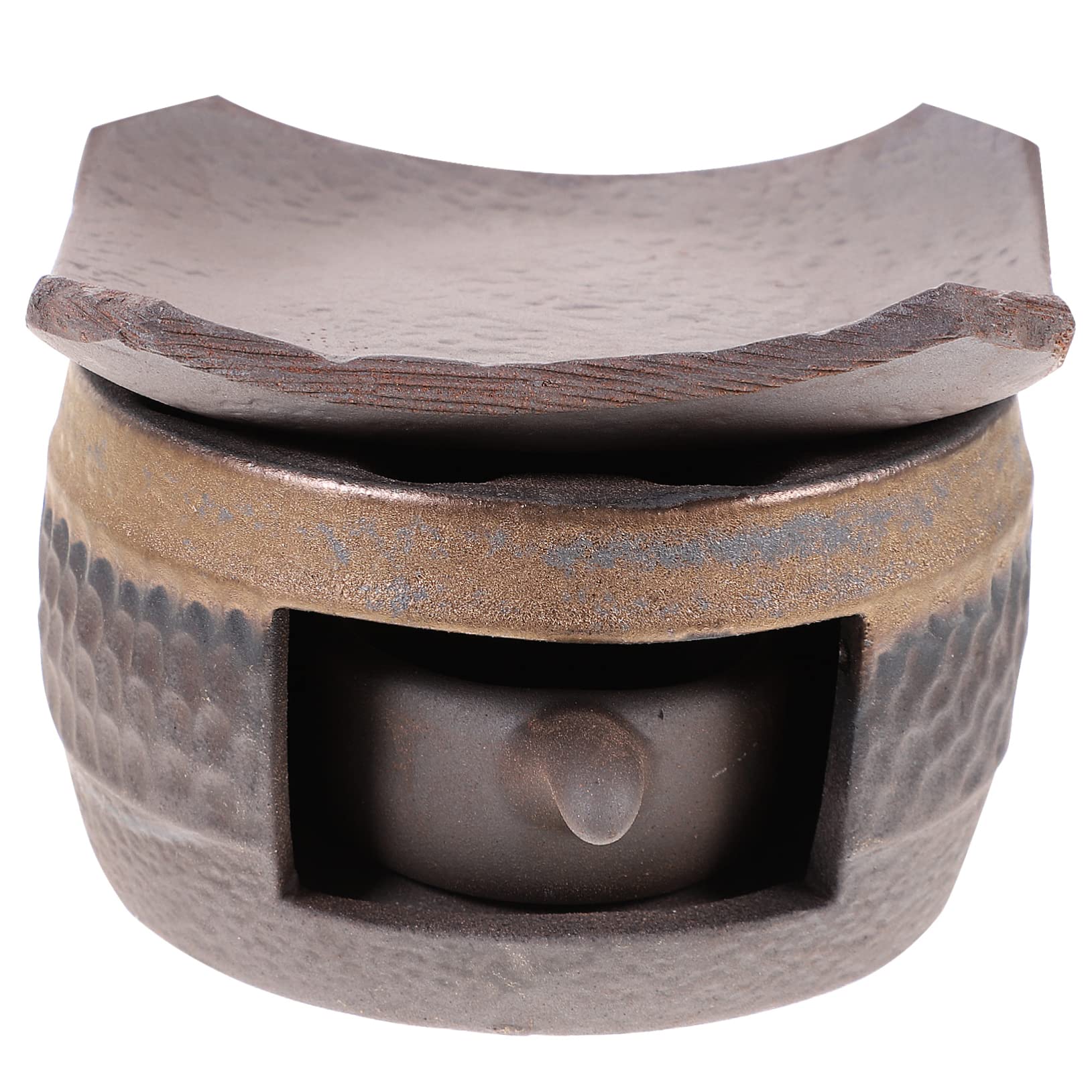 Scalda Tè Set in Ceramica Portacandele per Tea Light Accessori per Tè per Soggiorno Sala Riunioni Ufficio e Molto Altro