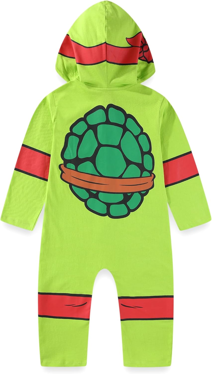 ミュータントタートルズ コスプレ ペット 衣装 服 犬 ハロウィン 仮装 猫 Teenage Mutant Ninja Turtles Nickelodeon ティーンエイジ・ミュータント・ニンジャ・タートルズ レオナルド ボーイズ コスプレ フード付きカバーオール