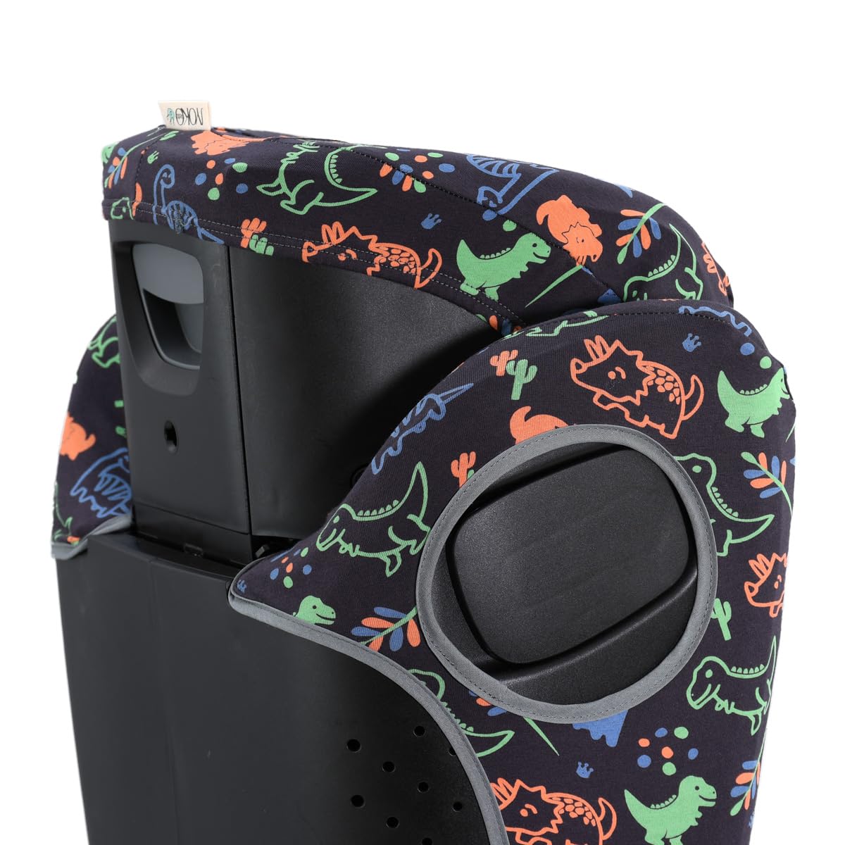 JYOKO KIDS Schutzhülle kompatibel mit Romer Kidfix (Romer Kidfix M I-SIZE, Happy Dino)