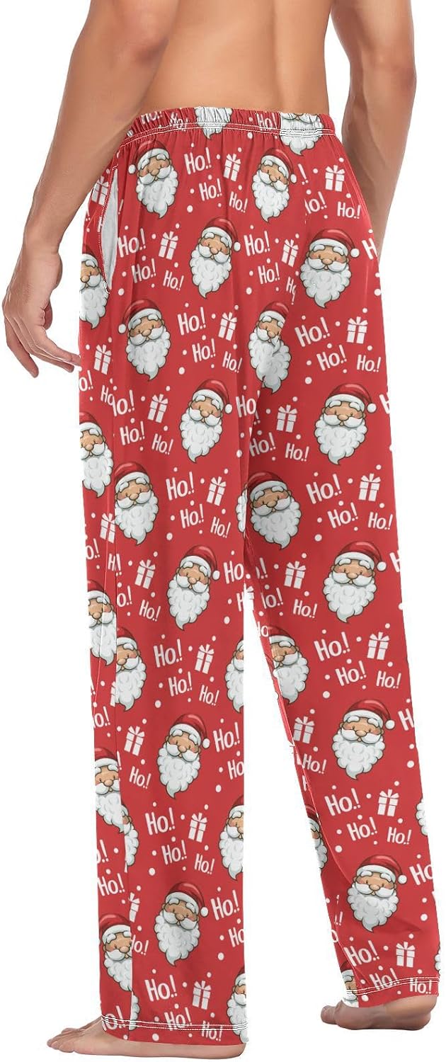 Ollabaky Pajama Pants for Men Separate Bottoms Soft Men's Sleep Lounge Pj Pants with Pockets - Image 5