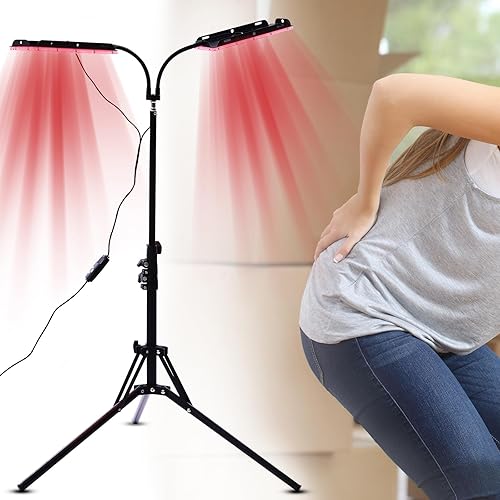 Miniatura 8 de LOHISHILO 90W 240V TDP Lámpara de calor infrarrojo lejano Lámpara de terapia mineral Dispositivo de calefacción para alivio del dolor, para el