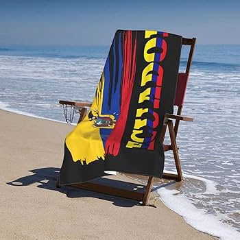 Amazon.com: Ecuador Flag Towels for Bathroom 32x52 Inches