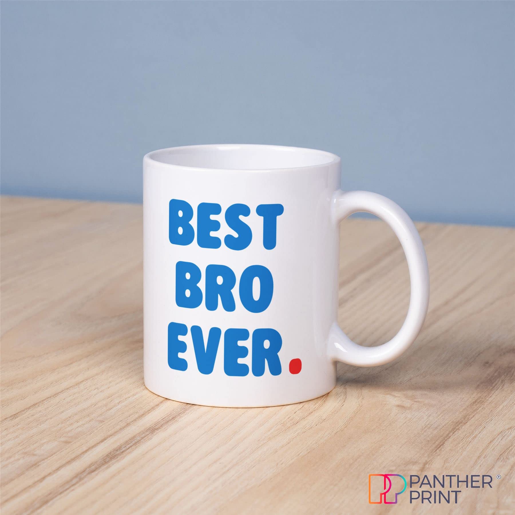 Best Bro Ever - Tazza da caffè in ceramica resistente, con scritta Bro Ever, per fratello, idea regalo per compleanno, Natale, congratulazioni, regalo per ragazzi