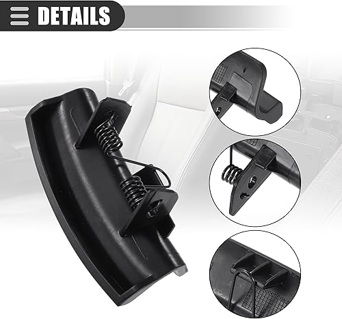 Miniatura 5 de Motoforti Pestillo de consola central, para Ford Escape 2013-2016, para Ford C-Max 2013-2018, cerradura de consola central, pestillo de tapa del