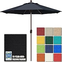 Vista 53 de EliteShade Paraguas de mercado para patio, sombrilla de mesa al aire libre con ventilación y 10 años que no se decolora