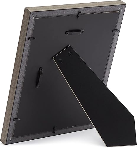 Miniatura 4 de Tienda Basics Marco de fotos rectangular, 8 x 10 pulgadas o 5 x 7 pulgadas con paspartú, paquete de 2, dorado, 11.25 x 9.25 pulgadas