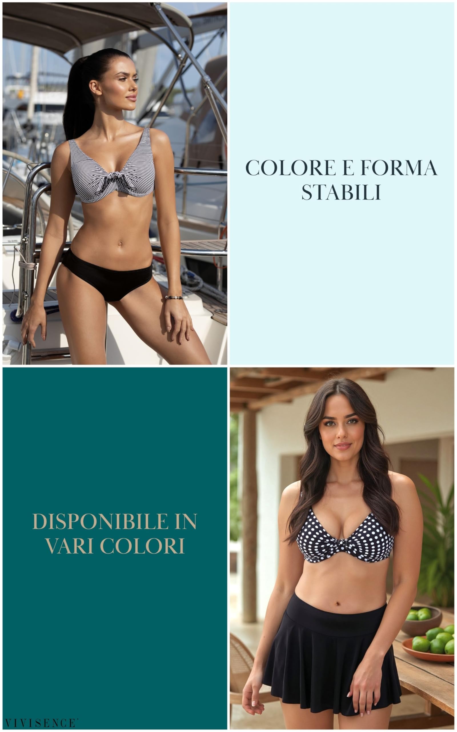 Vivisence 3203 Bikini Pezzo sopra Coppa Morbida