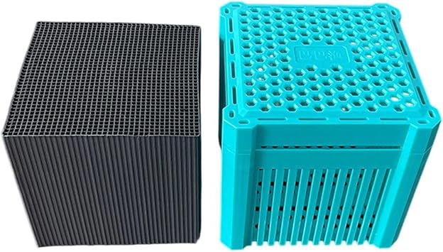 Premium Aquariums Carbon Filter Media Removes Yellow Water and Harmful Substances for Freshed Water FishTanks Filtration Aquariums Activate Carbon Water Filter Cubes