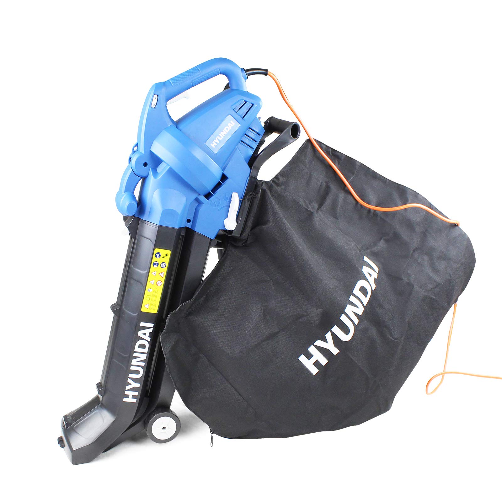 Buy Hyundai 3in1 Leaf Blower, 3000W Garden Vacuum & Mulcher, 45 Litre Collection Bag with 12m