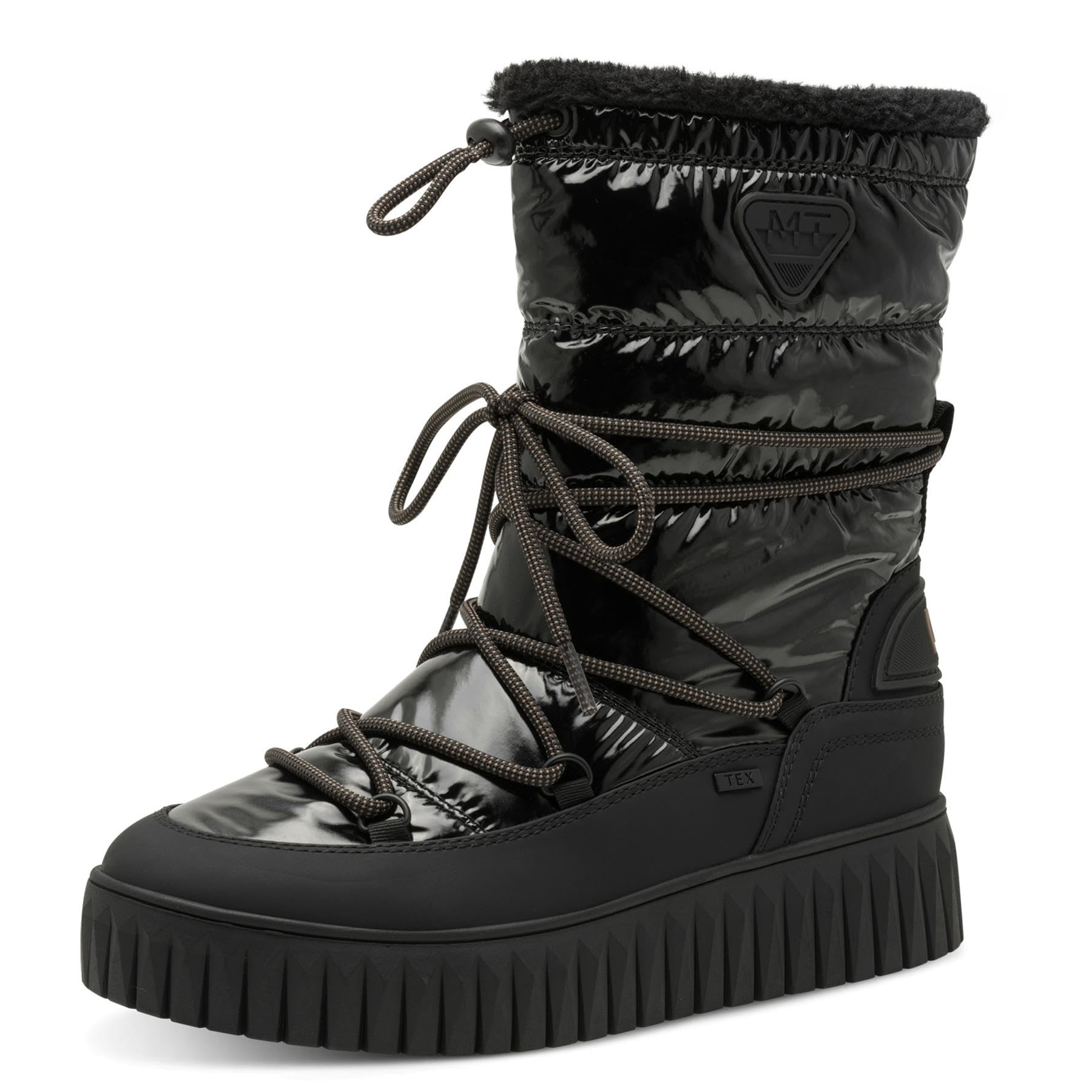 Marco Tozzi Women's Mode-Stiefel 2-26413-45 Fashion Boot, Black (Black Comb), 7.5 UK