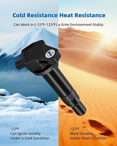 Vista 411 de ECCPP Bobinas de encendido portátiles de repuesto para automóvil compatibles con Infiniti I30/para Nissan Maxima 3.0L V6 2000-2001 Reemplazo