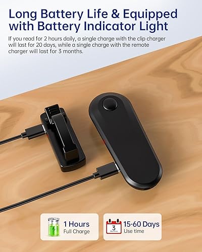 Miniatura 7 de First - Girador de páginas con control remoto sin bloqueo de texto para Kindle Paperwhite, silencioso, accesorios Kindle para iPadtabletas (solo