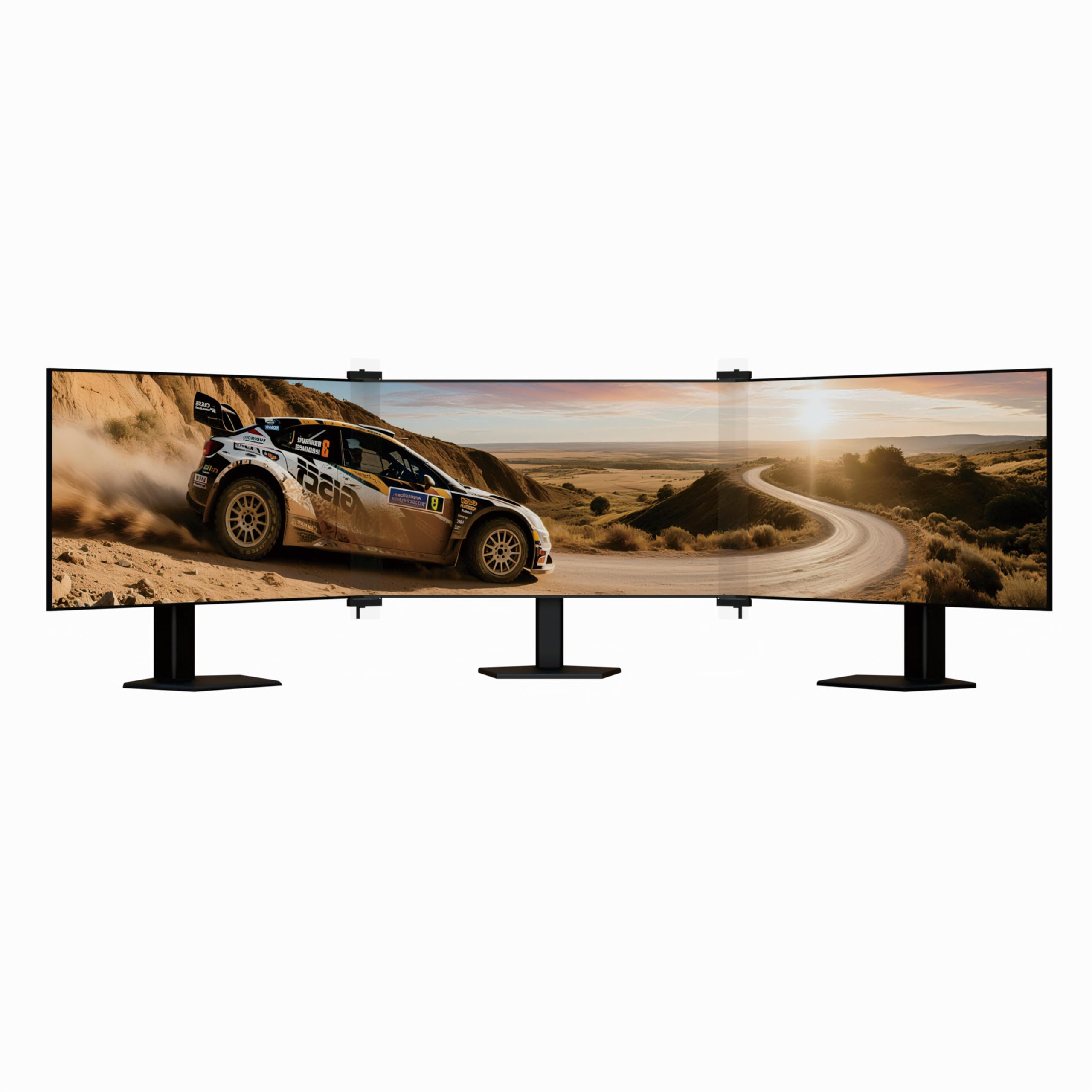 ZGRG ベゼルフリーキット 23インチ~33インチモニター用 トリプルモニター Amazon.co.jp: ZGRG ベゼルフリーキット 24インチ~32インチモニター用