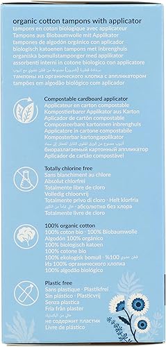 Natracare Tampones regulares con aplicador