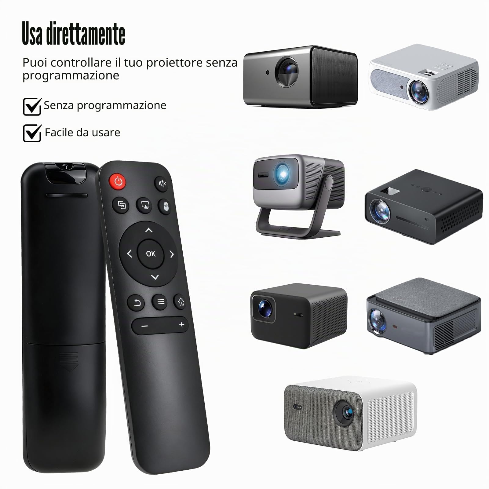 Telecomando Originale Per Proiettori HY300, HY320 E HY300 Pro – Controllo Preciso Per Android Portatile - 3