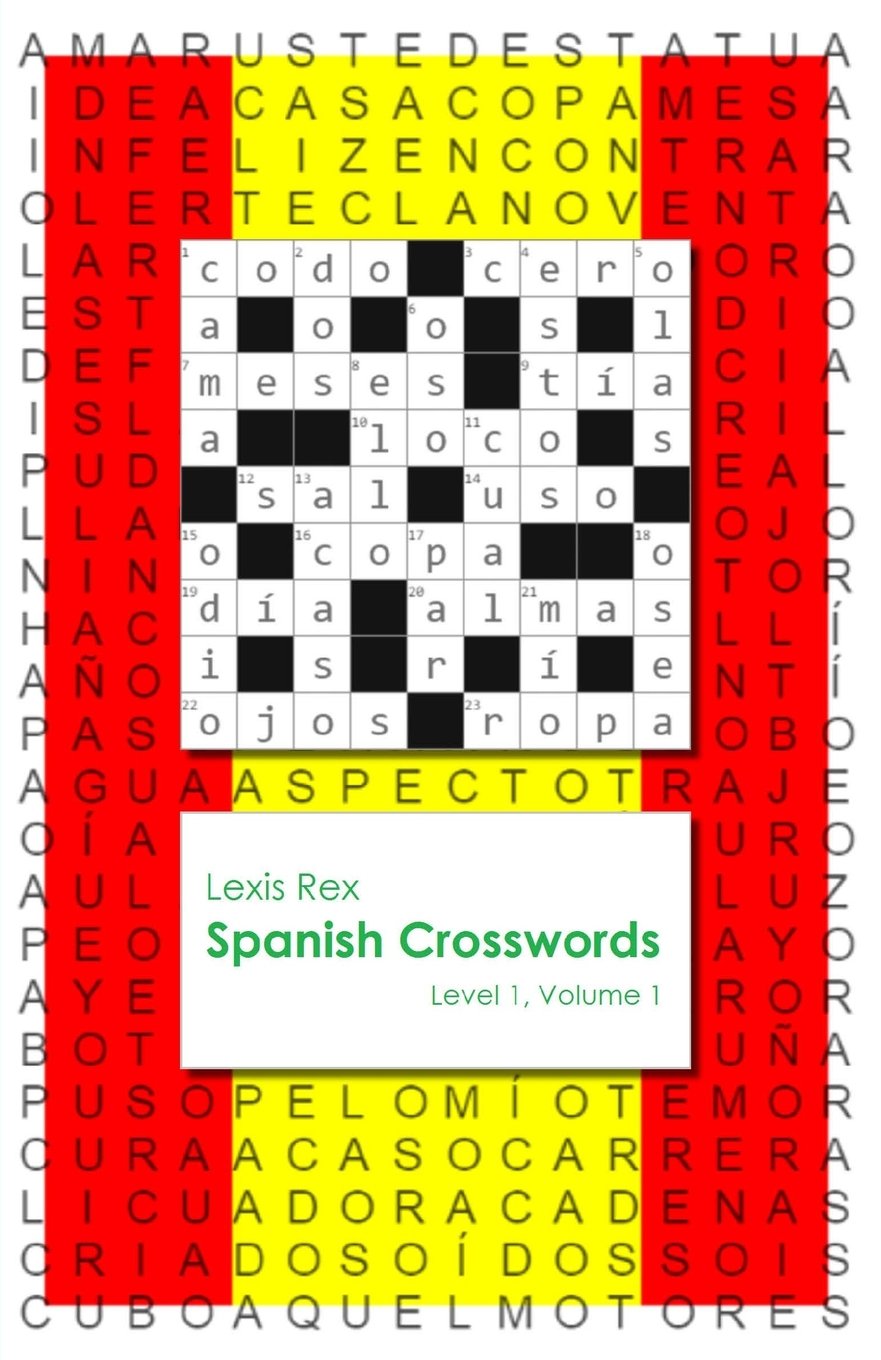 Spanish Crosswords: Level 1: Volume 1