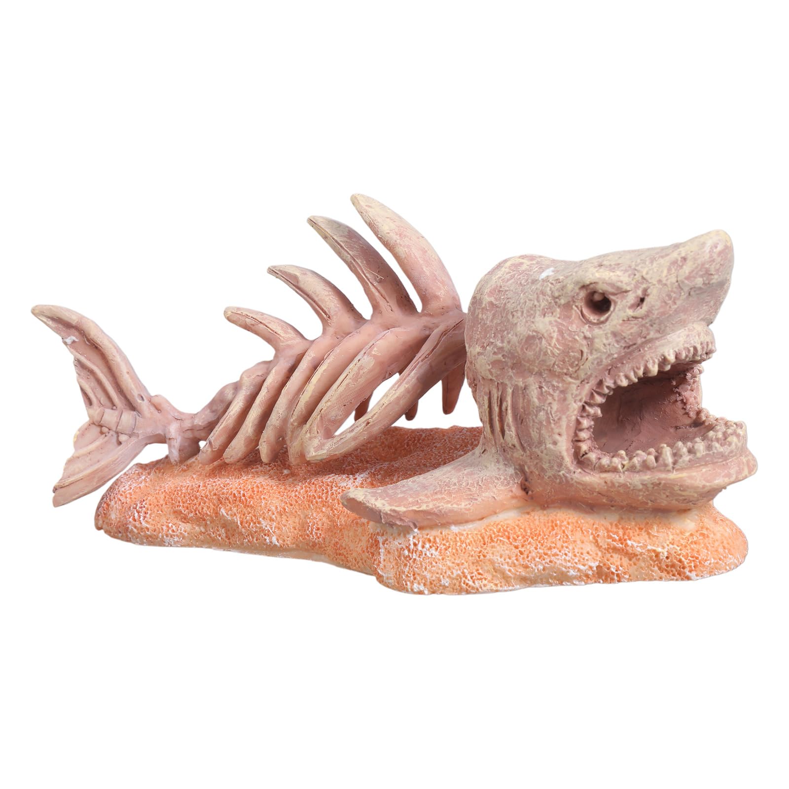 NEWFT Fishbone Art Crafts Simulation Hideouts Funny Cave FishTank Landscaping Easter Shrimp Breeding Hiding Ornament
