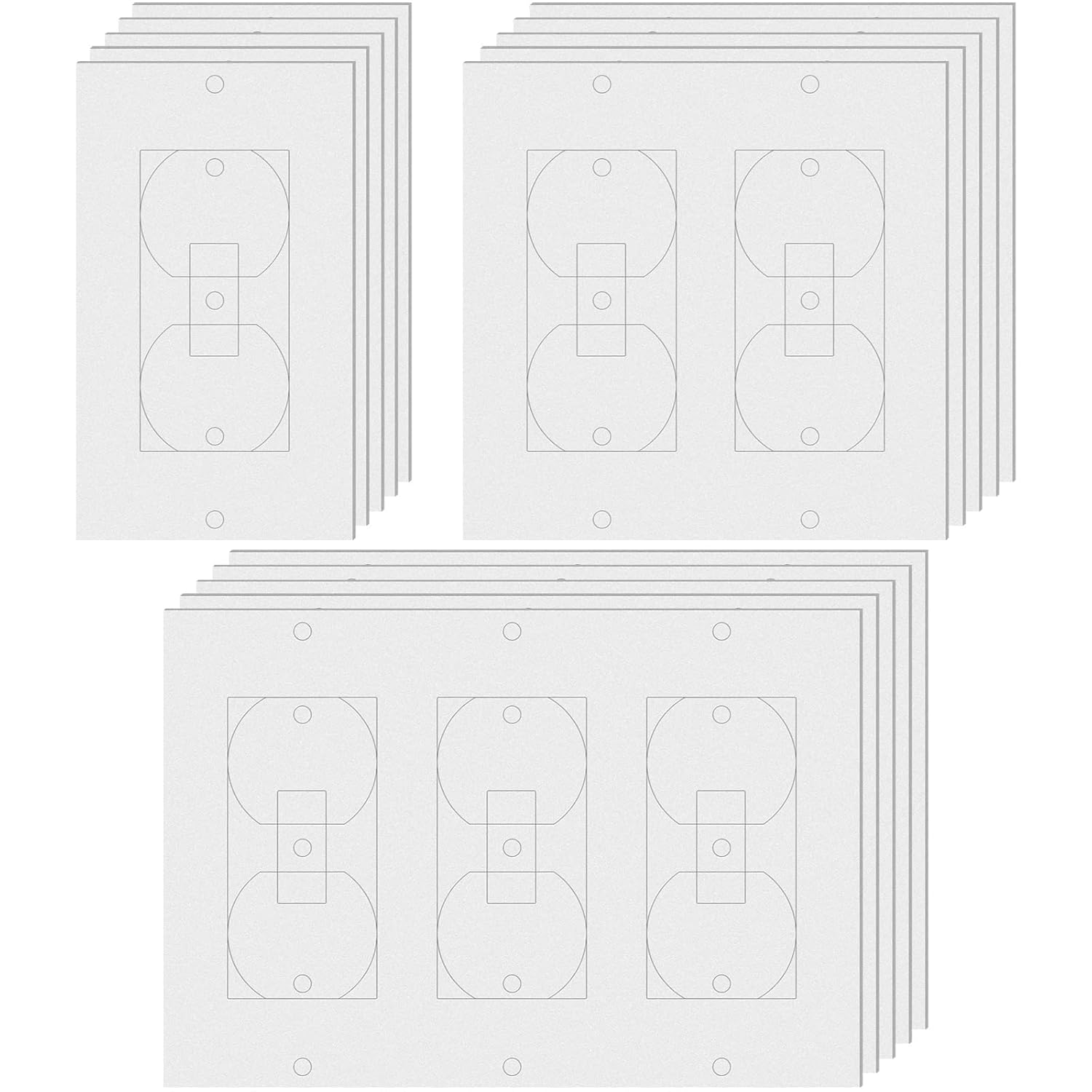 Wall Plate Insulation Gasket, Outlet Insulation Gasket