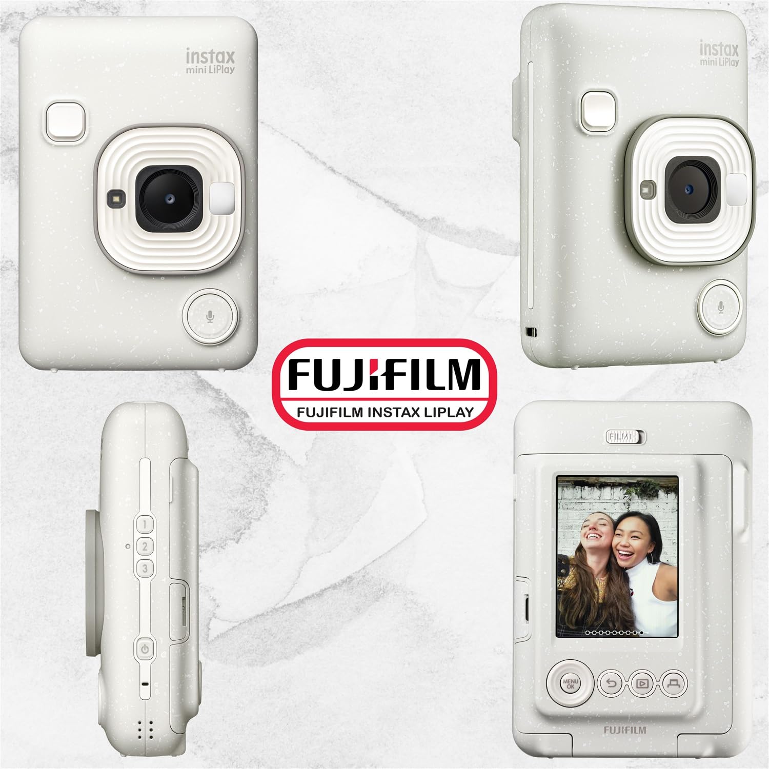 Amazon.com : Fujifilm INSTAX Mini LiPlay Hybrid Instant Camera