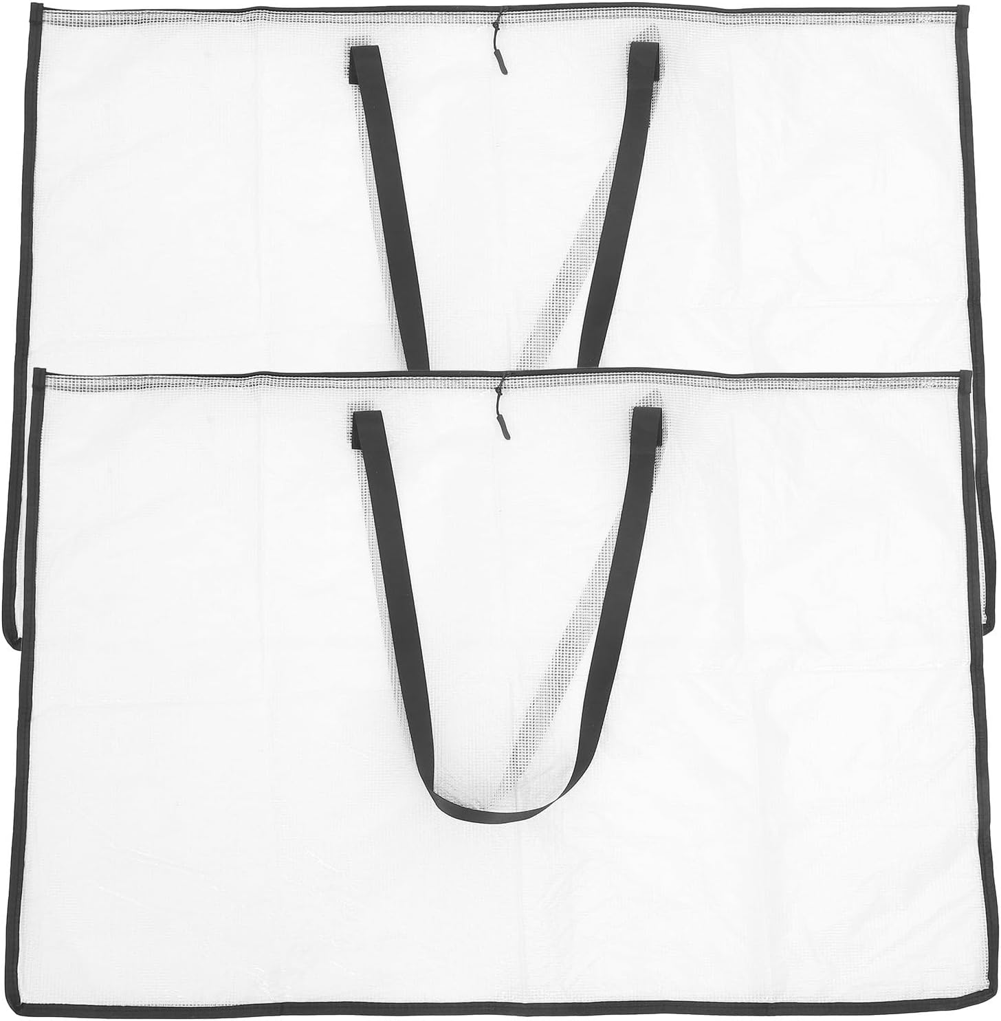 Zerodeko PVC Portfolio Folder Bag for Large Artwork 2pcs