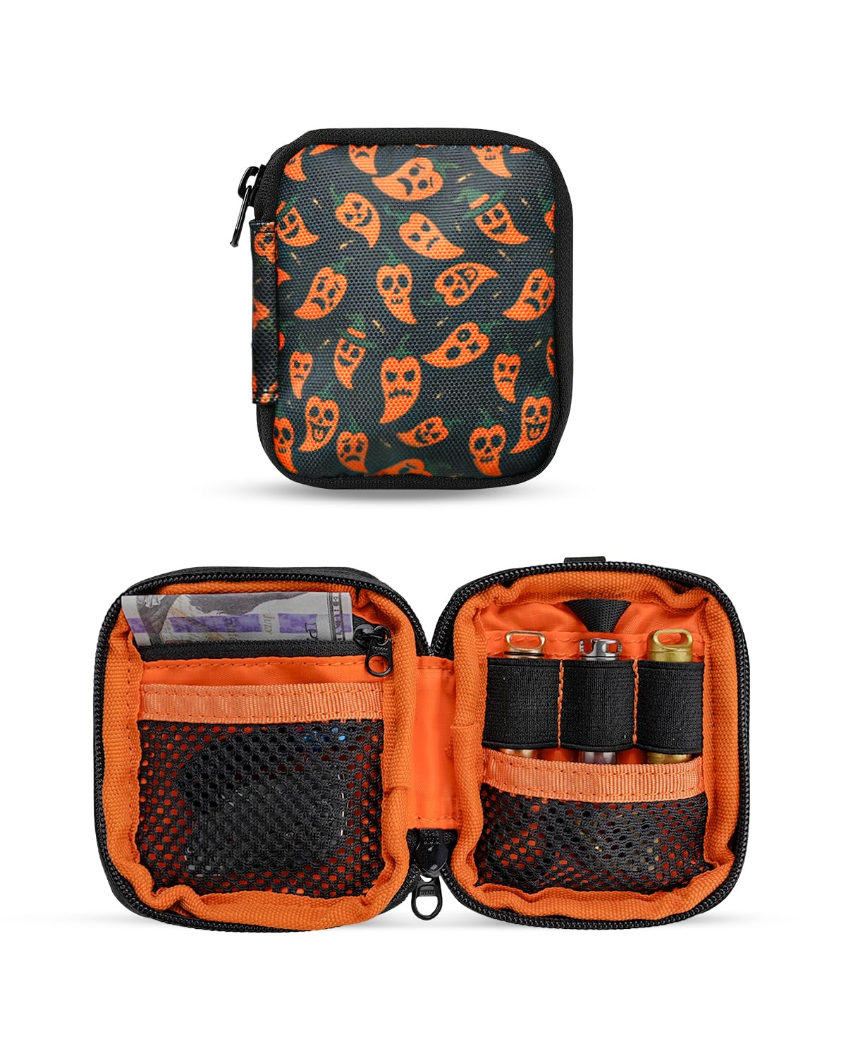 VIPERADE VE34 Mini EDC Pouch Organiser, Small Tool Pouch for Men, EDC Pocket Organiser Small Zip, Mini Coin Purse, YKK Zipper Utility Pouch for Gears (VE34-Spicy Pattern)