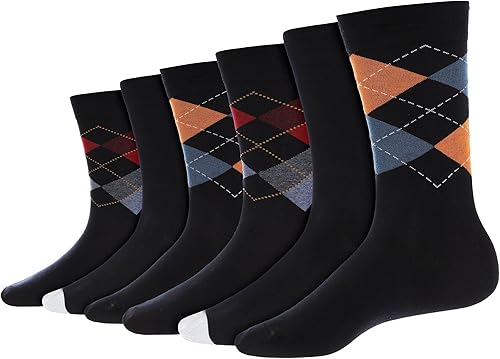 Calcetines de algodón de alta calidad para hombre, calcetines de vestir para hombre, sin costuras, ultra suaves, transpirables (talla única)