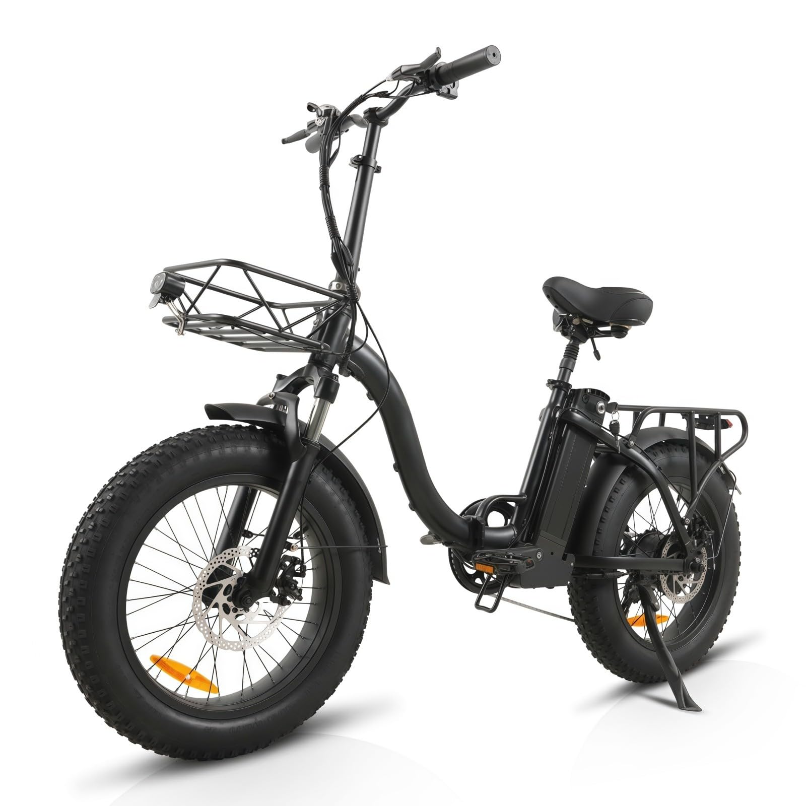Vélo Électrique Pliant 20 Pouces, VTT Électrique, avec Batterie Amovible 48 V, 7 Vitesses, 3 Modes De Conduite, Moteur sans Balais 250 W, pour Les Trajets Quotidiens.