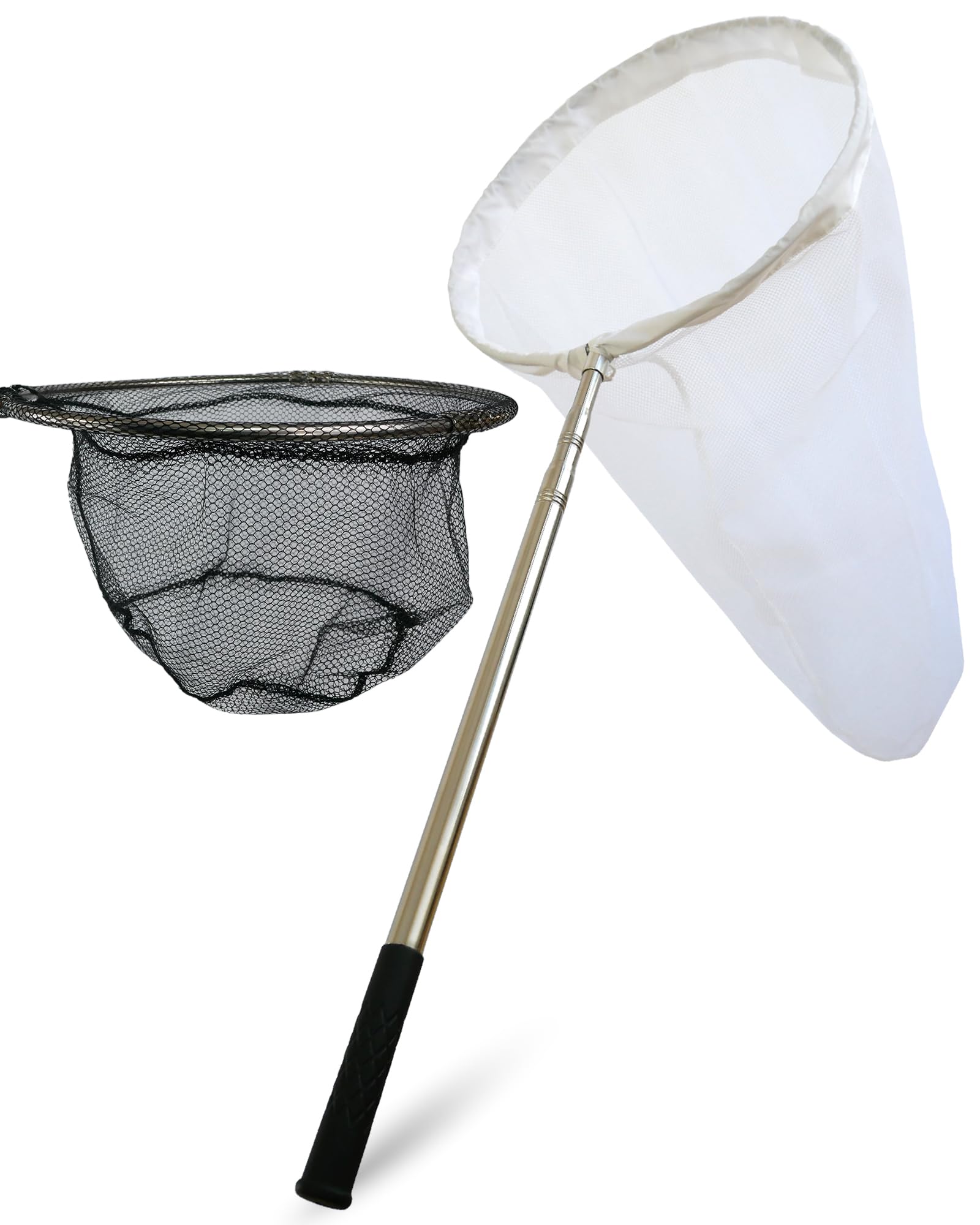 Amazon | FieldNew 虫取り網 【プロ仕様/大型】 直径40cm/網目1mm 魚