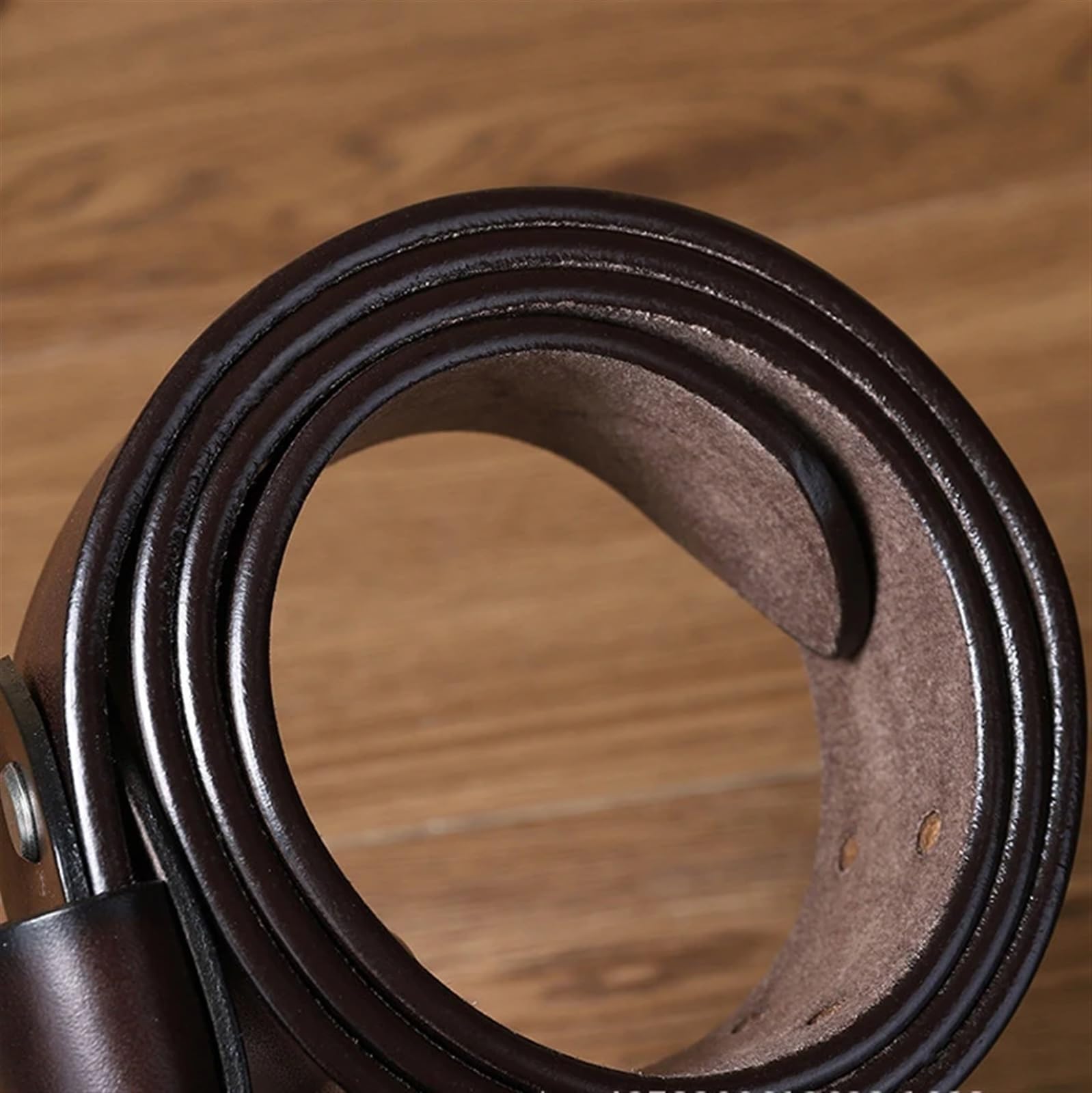 Ceintures pour homme Ceinture 4.3 cm d'épaisseur en cuir véritable ceinture hommes Double boucle ardillon Cowboy jean sangle mâle
