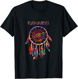 Kawaiisu Native American Indian Colorful Dreamcatcher Tribal T-Shirt