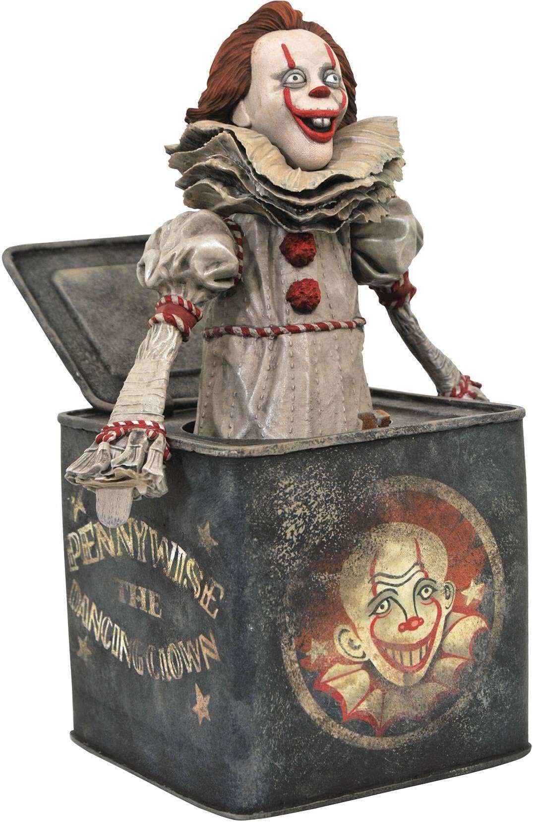 IT AUG202115 Pennywise PVC STATUE Multicolor