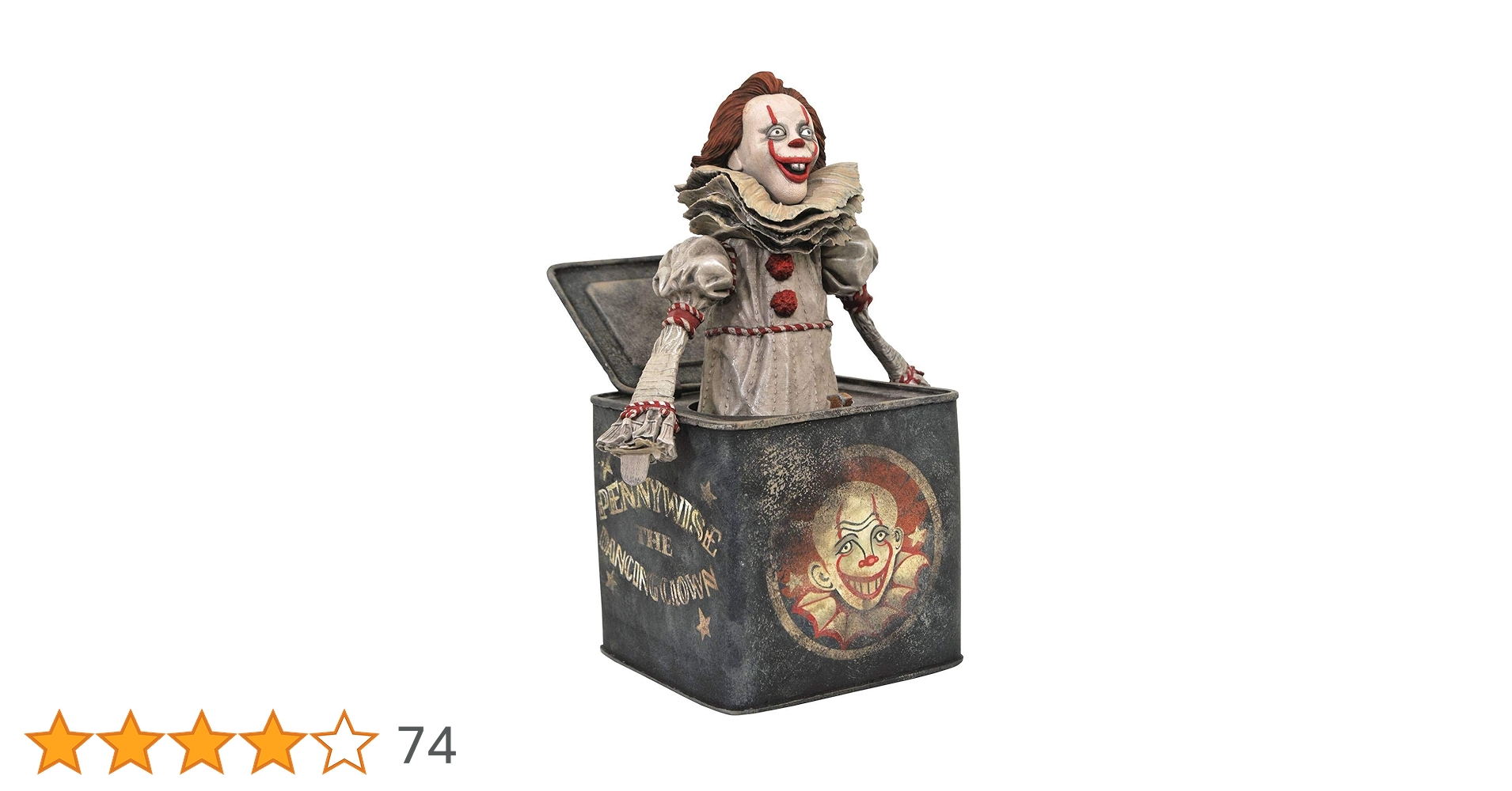 It Chapter Two Gallery: Pennywise in The Box PVC Diorama