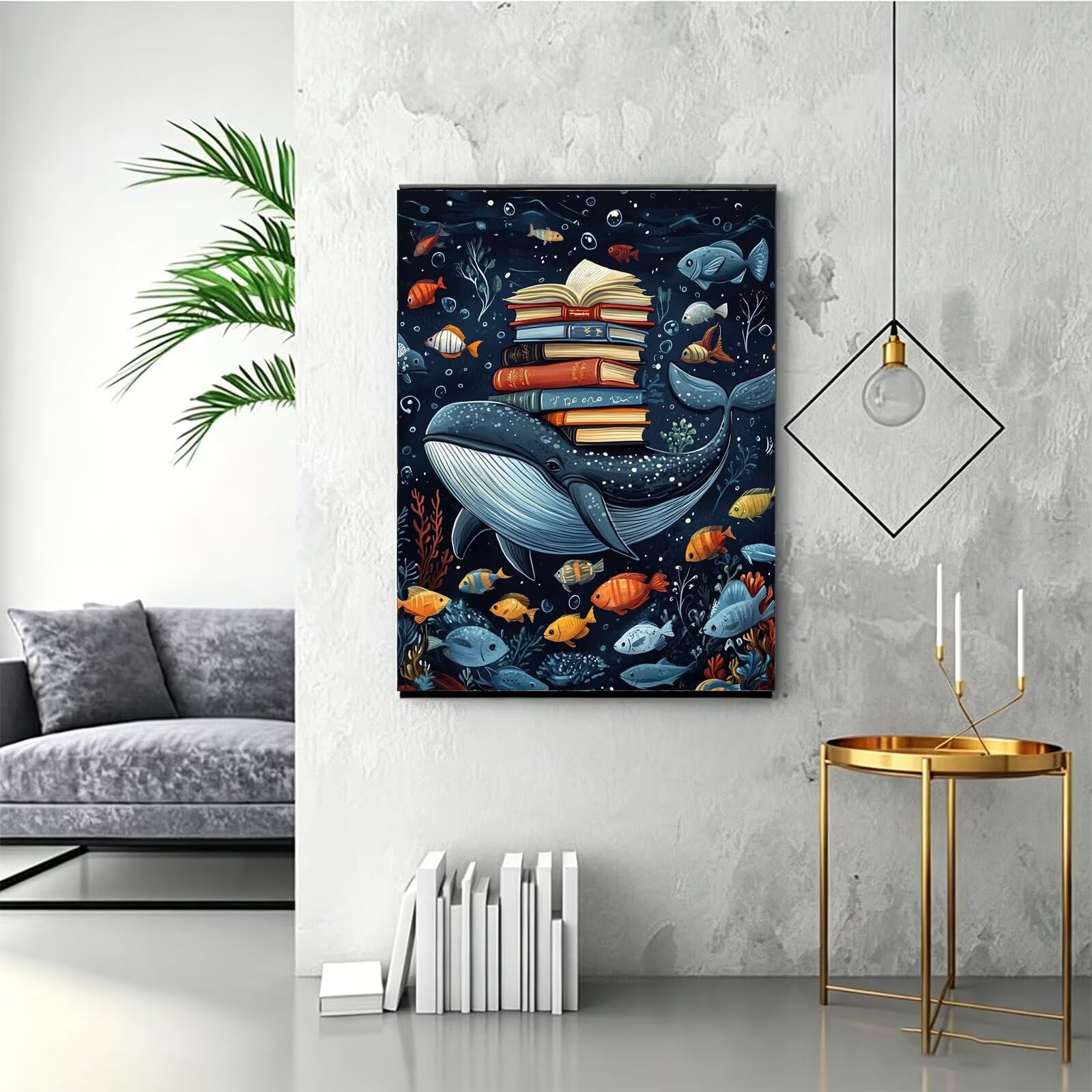 Malen Nach Zahlen Baumhaus Landschaft, Kreatives für Erwachsene, DIY Malset für Erwachsene mit 3- Pinseln, Originelle Geschenkidee Frauen & Männer, Deko Wohnzimmer Ohne Rahmen 80x100cm m5g-915