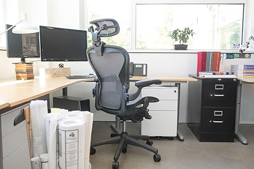 Miniatura 2 de Reposacabezas para silla Herman Miller Aeron de Engineered Now., otro, Plomo