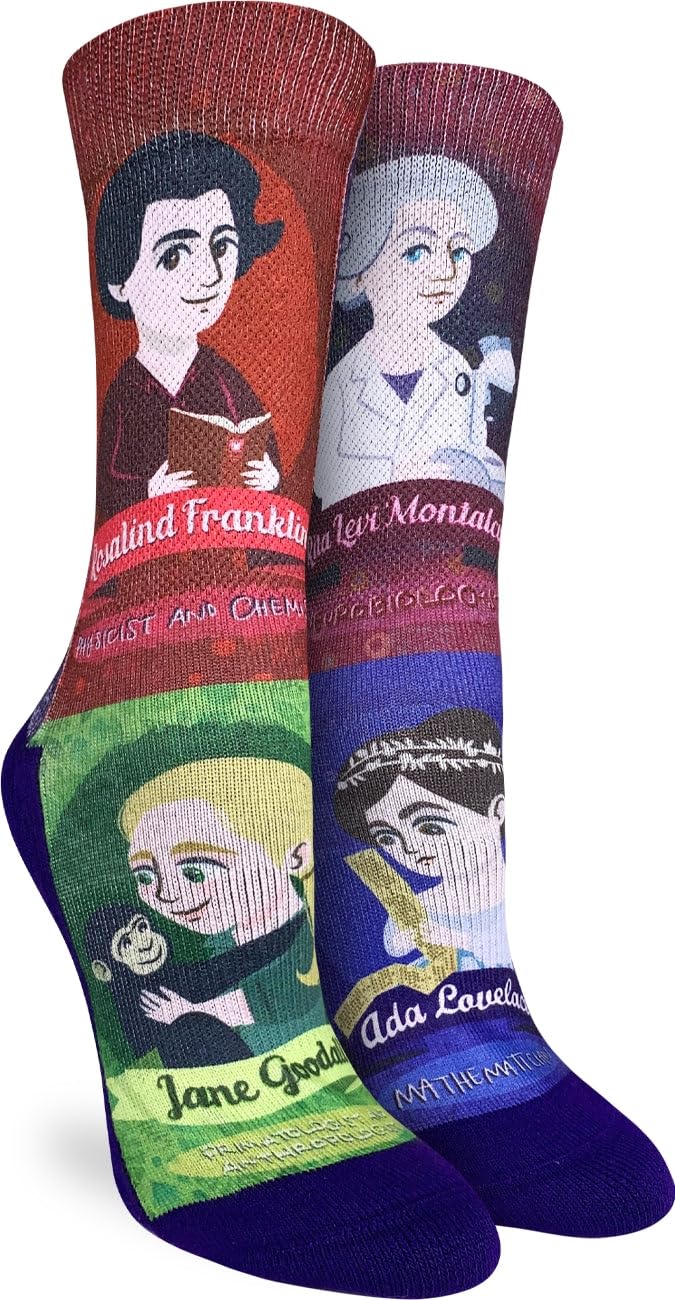 Good Luck Sock Women's Math & Science Socks, Adult
